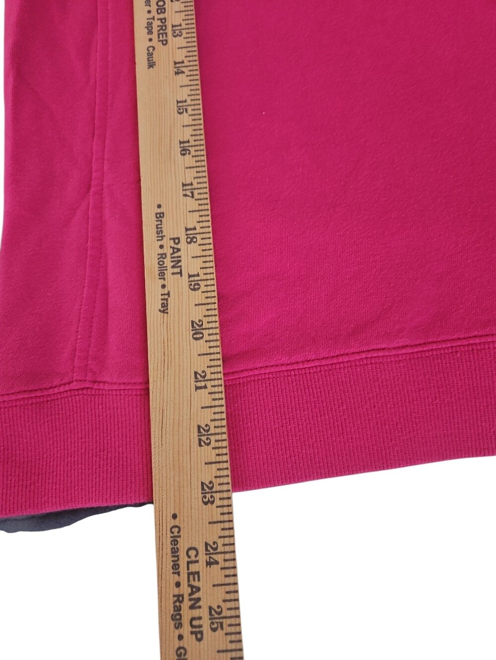 Vineyard Vines Hot Pink Quarter-Zip Pullover with Navy Whale Yoke Women's XS - Picture 6 of 6